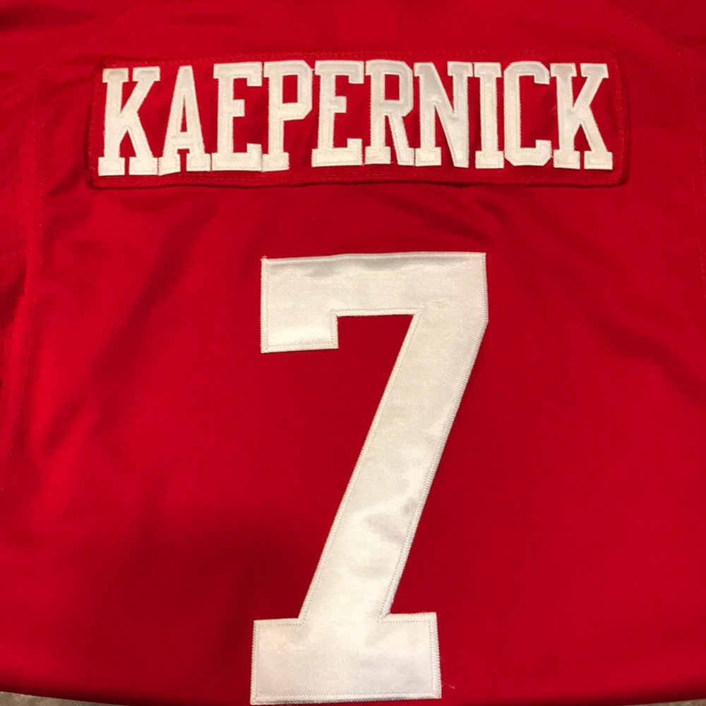 Nike Kaepernick 49ers jersey